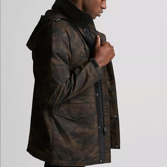 Men’s Express Camo Parka Size XL - Picture 3 of 4